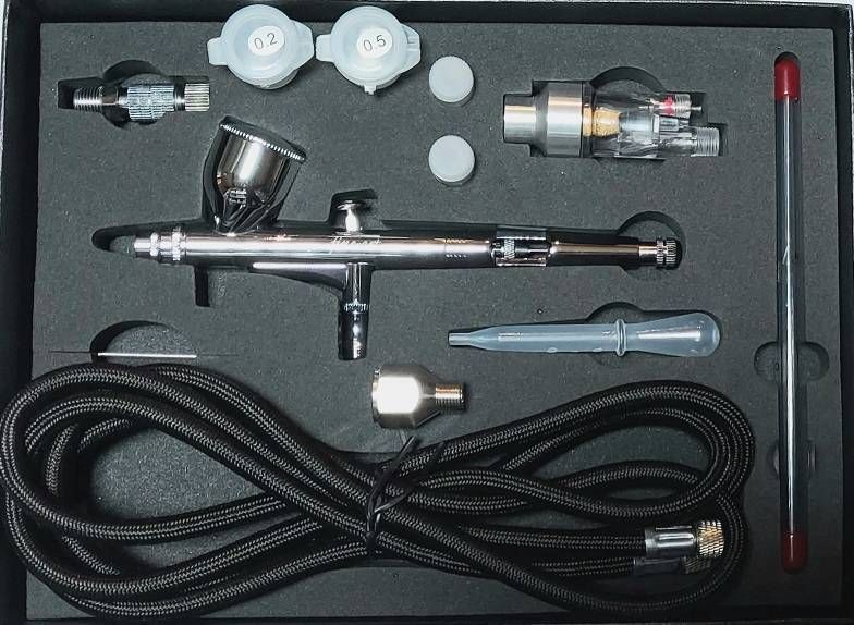 Aerograf FA-180XK 0,2mm 0,3mm 0,5mm