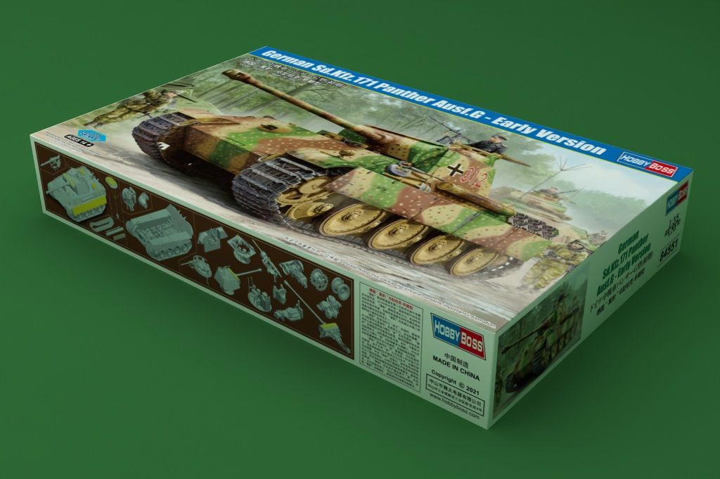 1:35 German Sd.Kfz.171 Panther Ausf.G - Early Version