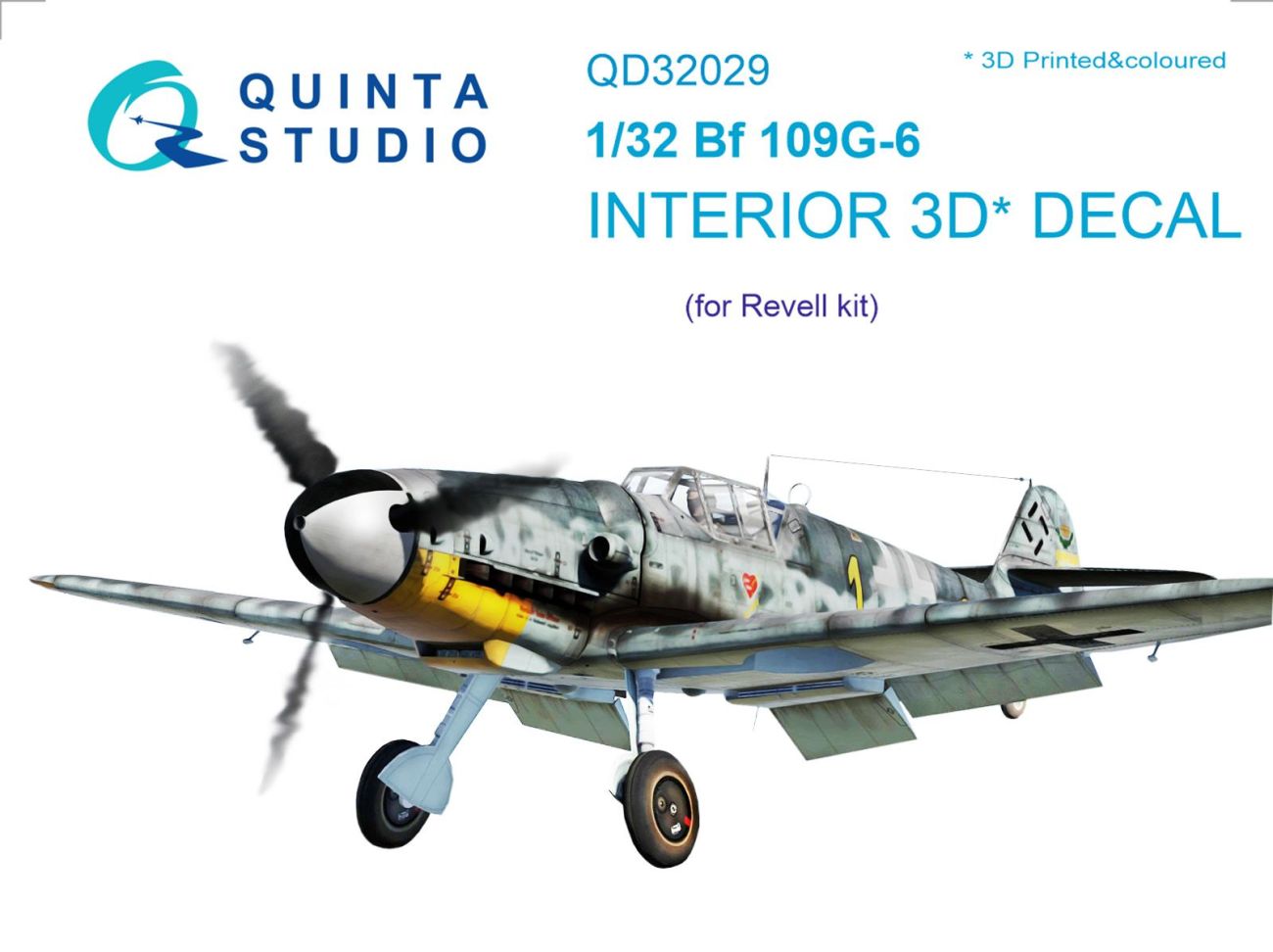 1:32 Bf 109G-6 interior 3D decals