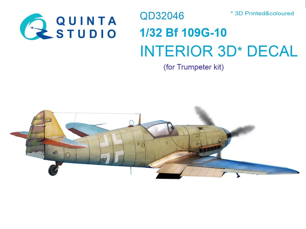 1:32 Bf 109G-10 interior 3D decals