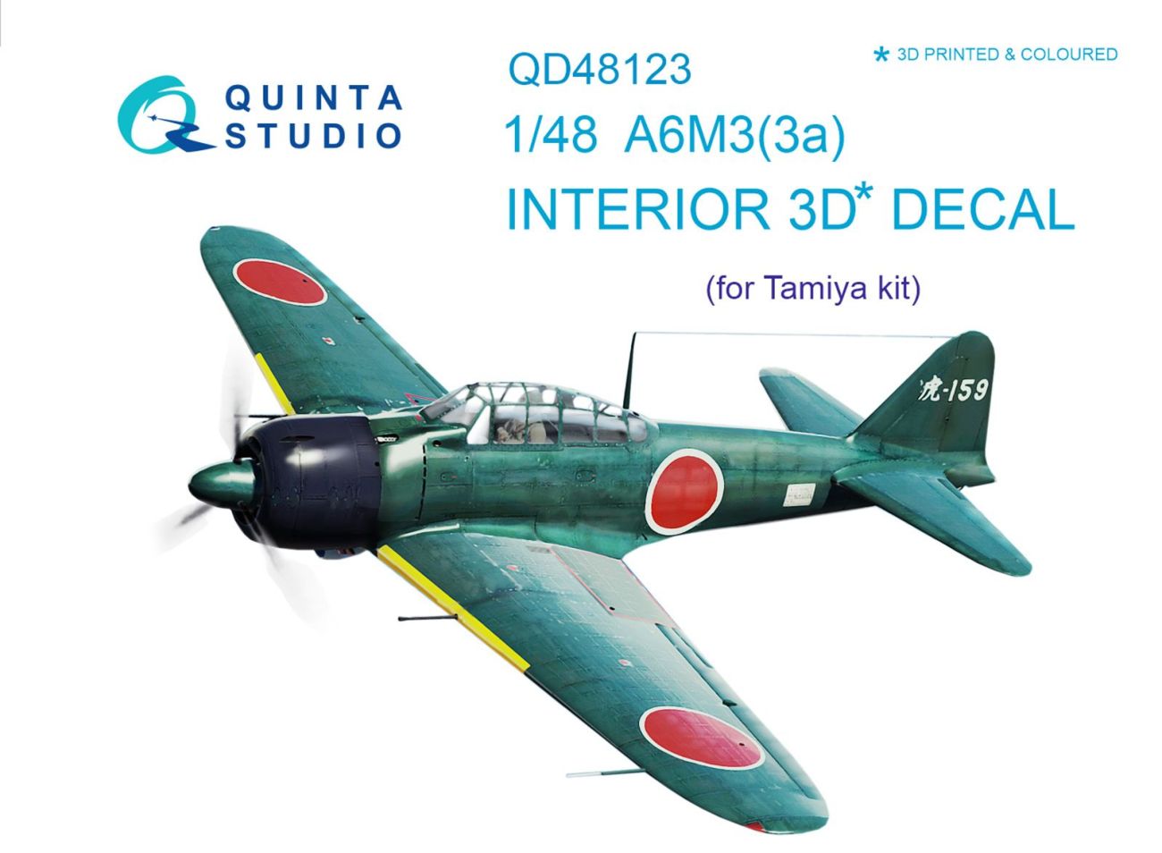 1:48 A6M3(3a) interior 3D decals