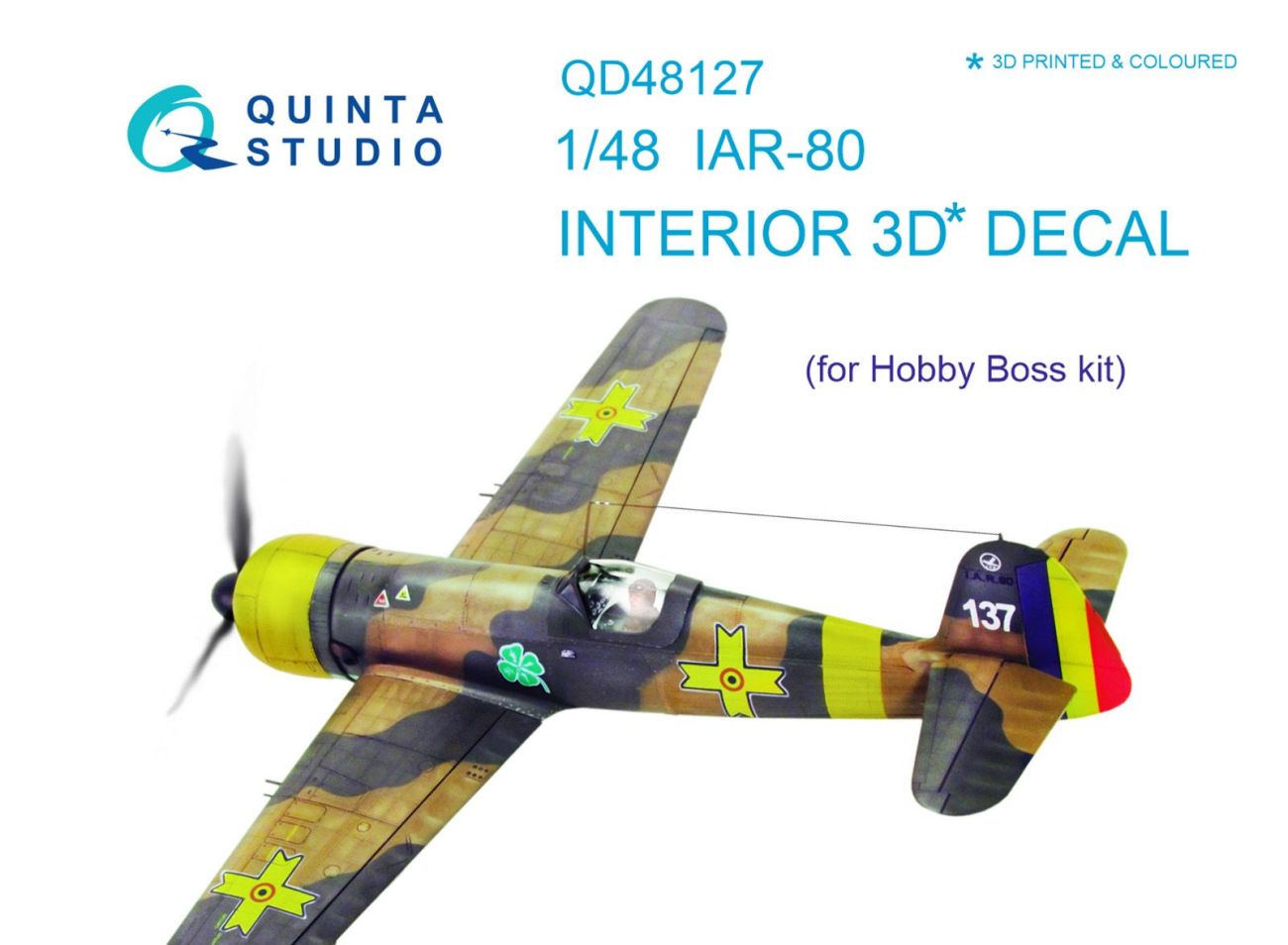 1:48 IAR-80 interior 3D decals