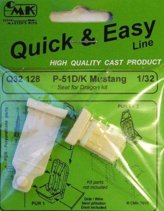 1:32 P-51D/K Seats for DRAG.