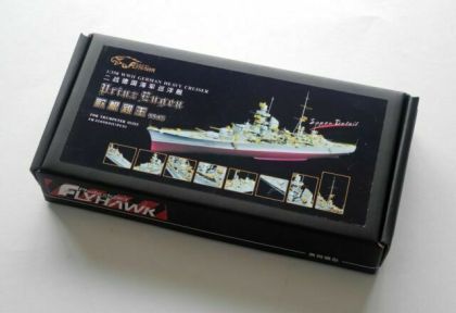 1:350 WWII German Heavy Cruiser Prinz Eugen 1945 Super Detail Set Trumpeter