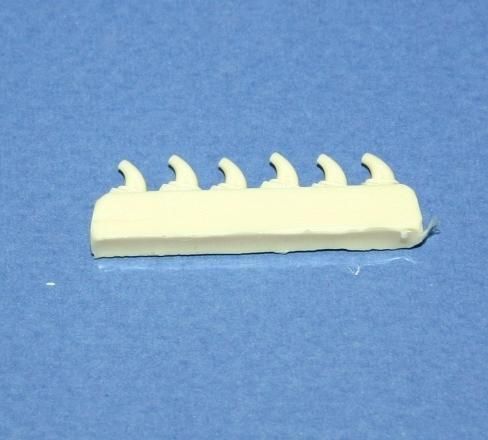 1:48 P-39 - exhausts (6 fishtail type) for Hasegawa / Eduard