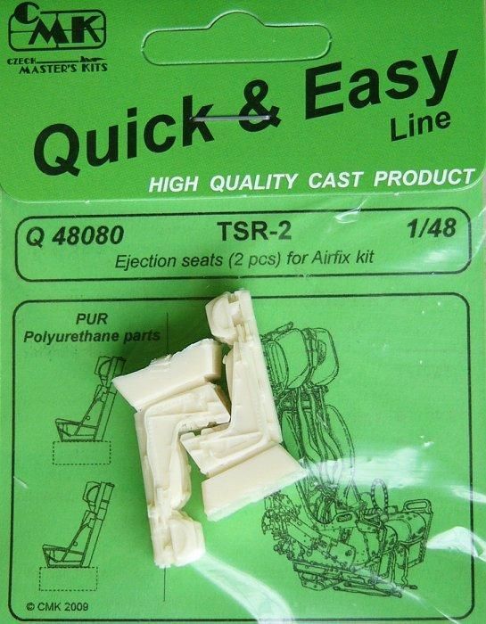 1:48 TSR-2 Ejection seats for Airfix