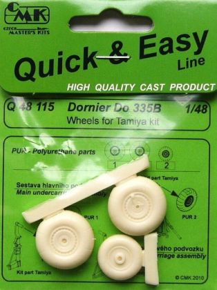 1:48 Dornier Do 335B Wheels for TAM