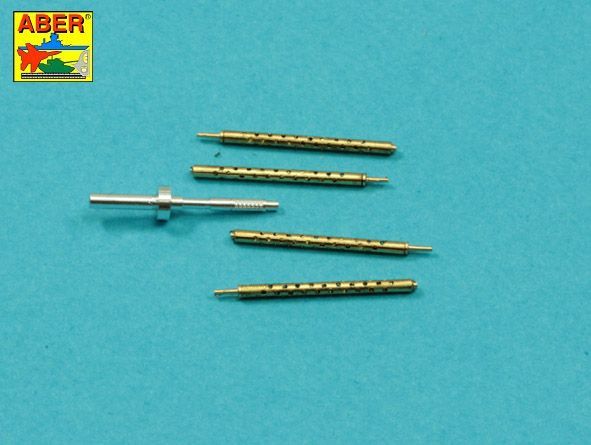 1:48 Armament for U.S. fighter Lockheed P-38F/G Lightning: 1 x 20mm & 4x 12,7mm gun barrels