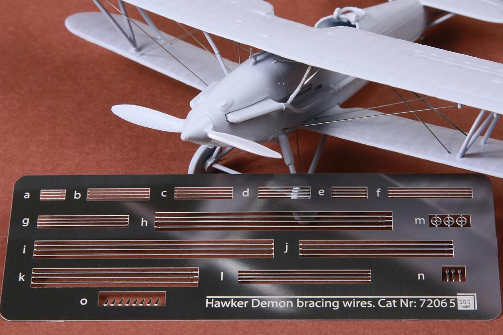 1:72 Hawker Demon rigging wire set