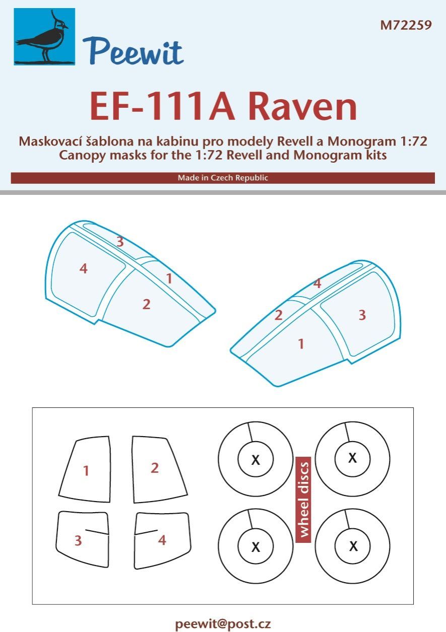 1:72 General-Dynamics EF-111A Raven