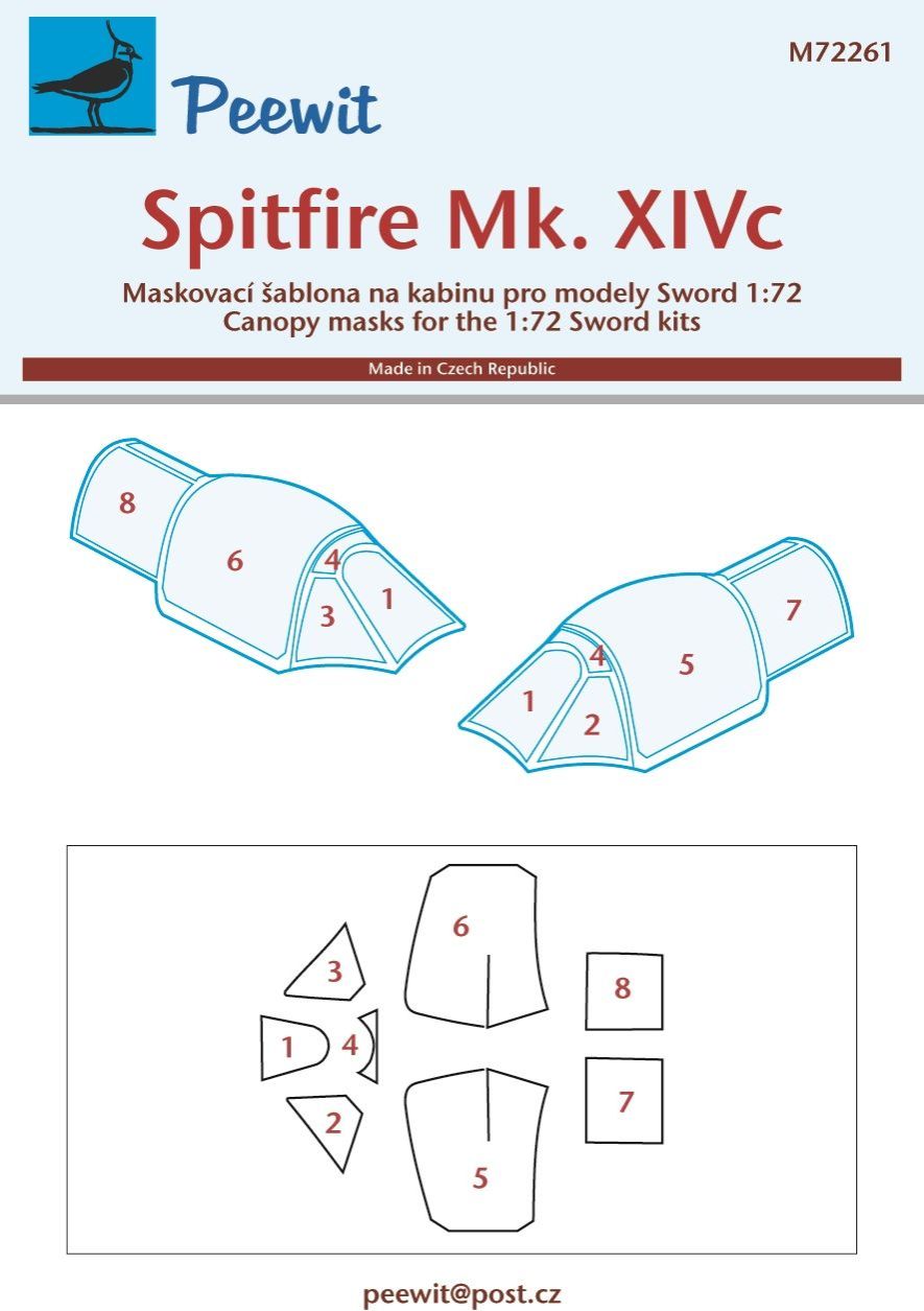 1:72 Supermafrine Spitfire Mk.XIVc