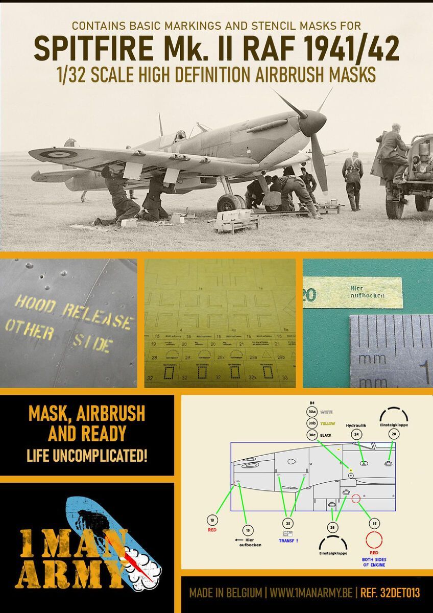 1:32 Spitfire Mk. I/II RAF