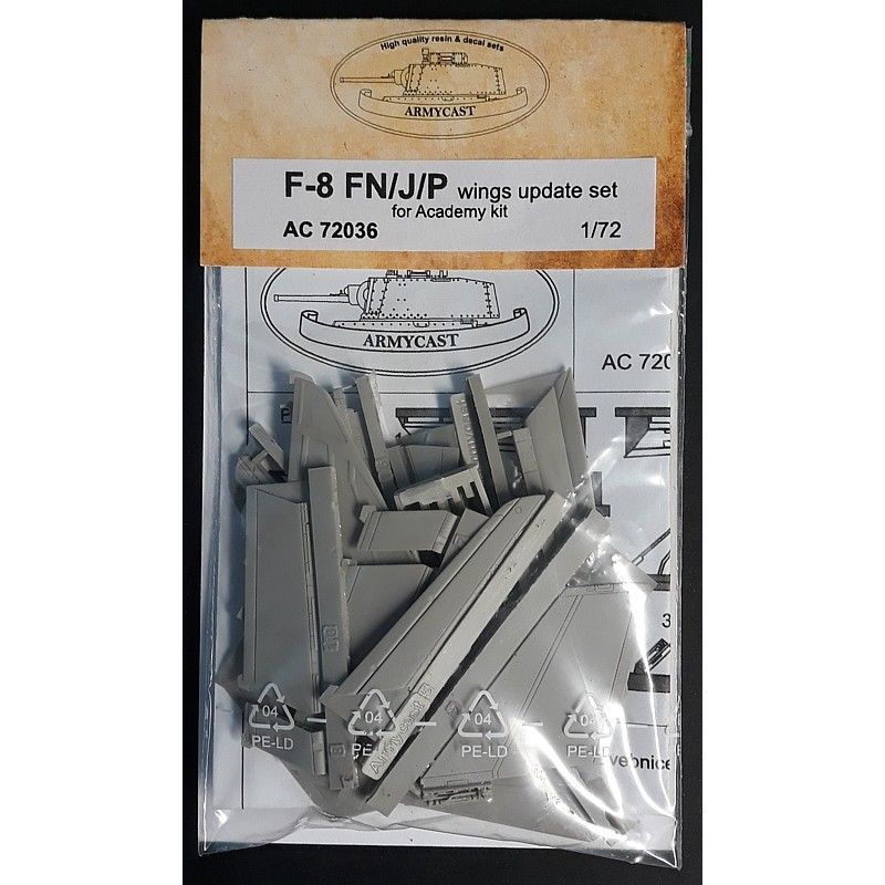 1:72 F-8 J/FN/P WING SET