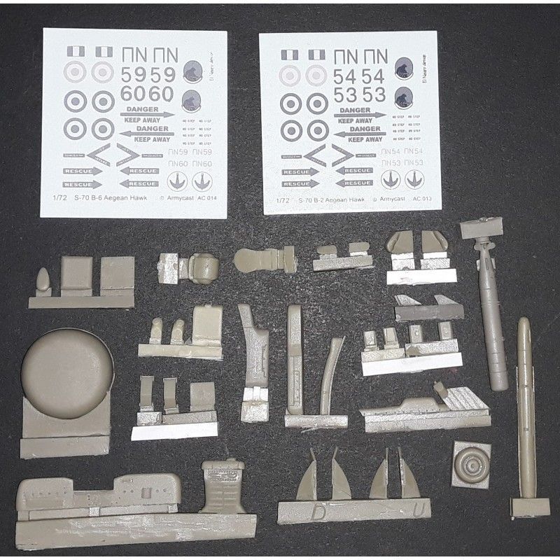 1:72 S-70 AEGEAN HAWK (EARLY & LATE VERSION CONV.SET)
