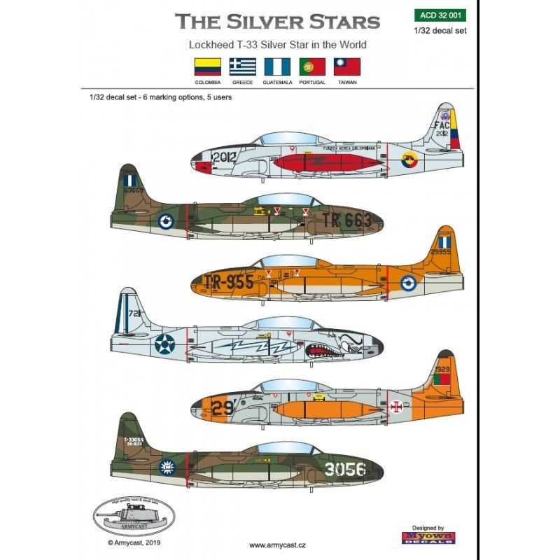 1:32 T-33 SILVER STAR