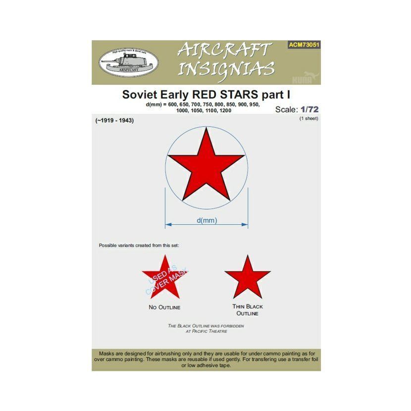 1:72 Soviet Early Red Stars Part I