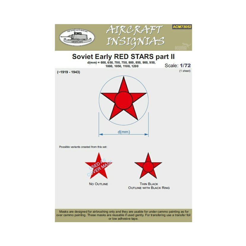1:72 Soviet Early Red Stars Part II