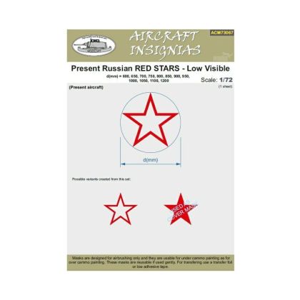 1:72 Present Russian Red Stars - Low Visible