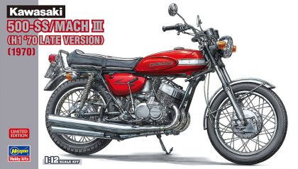 1:12 Kawasaki 500-SS/MACH III (H1 '70 Late Version) (1970)