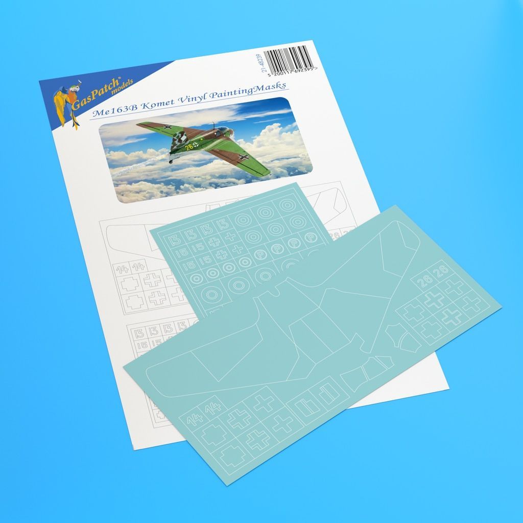 1:48 Me163B Vinyl Painting Mask