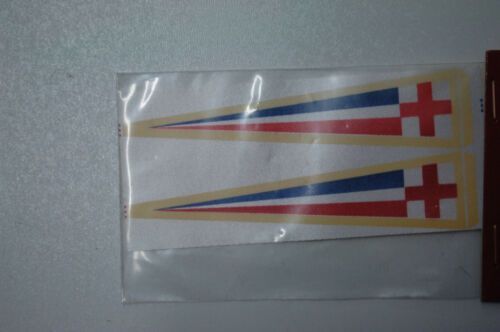Traingular Flag Pennant 25 x 110mm (2)
