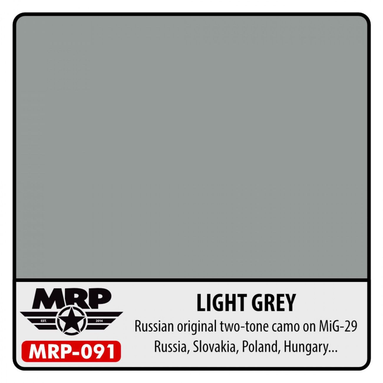 Light Gray (Mig29 two tone camo)