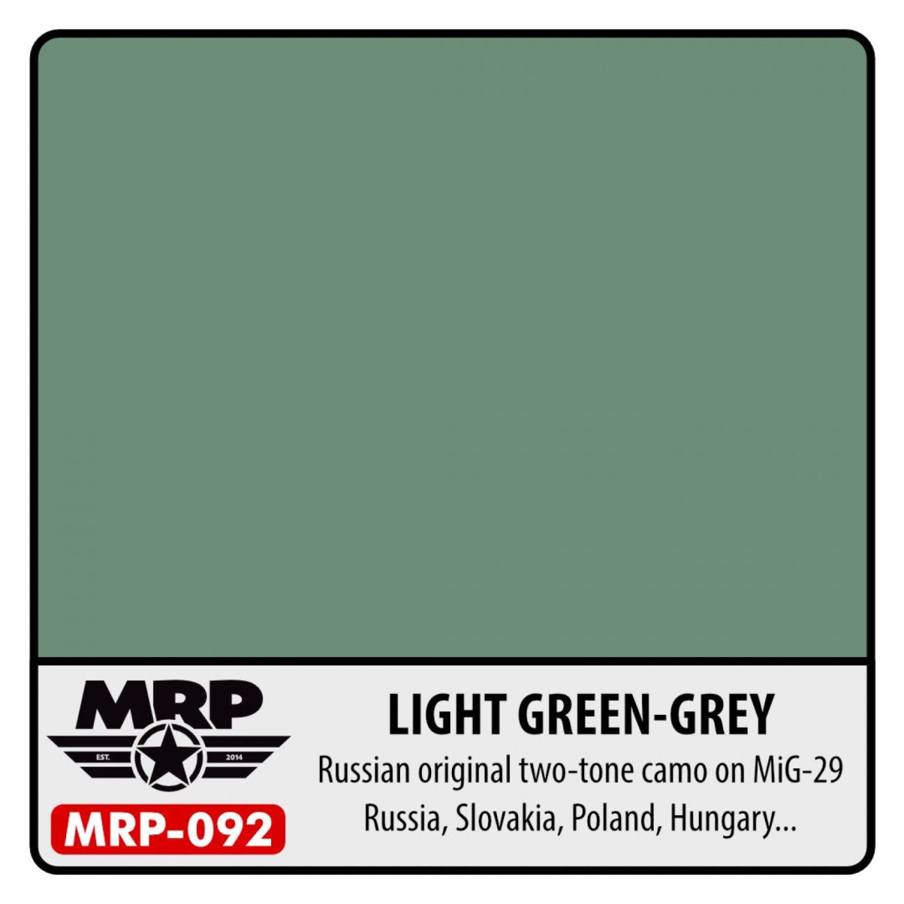 Light Green Gray (Mig29 two tone camo)