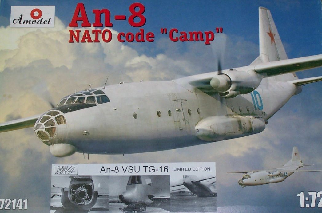 1:72 Antonov An-8 NATO code CAMP - VSU TG-16