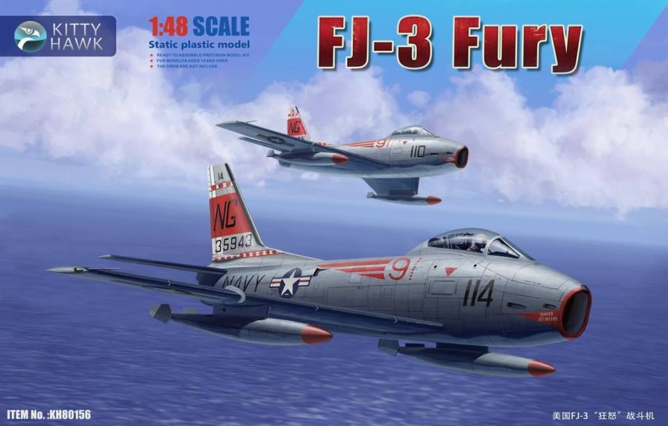 1:48 North-American FJ-3 Fury