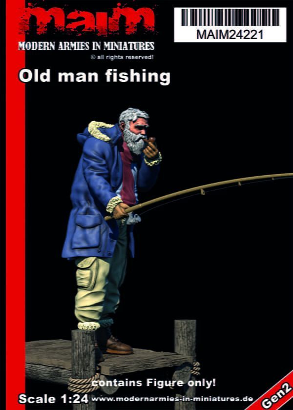 1:24 Old man fishing