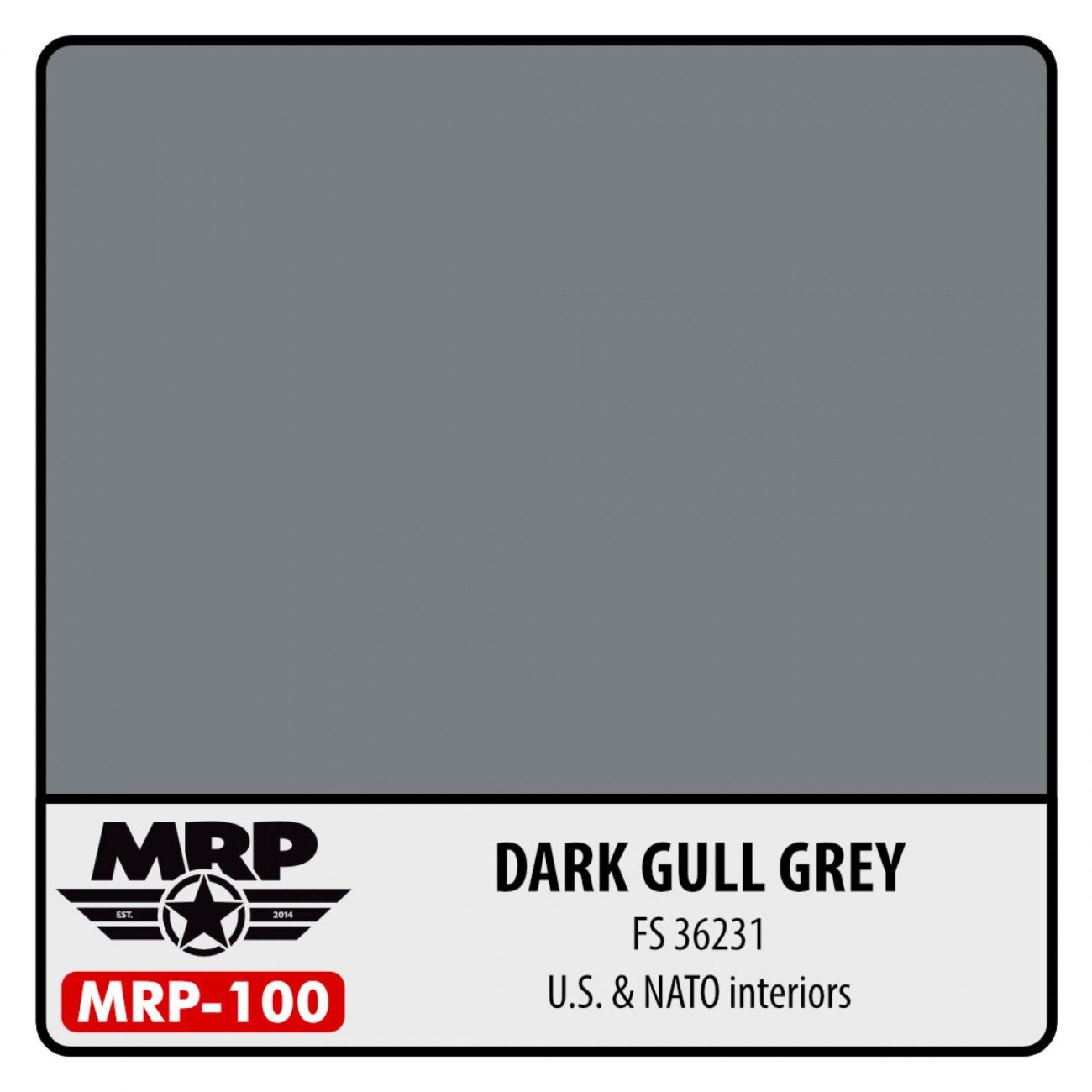 Dark Gull Grey, US & NATO interior (FS 36231)