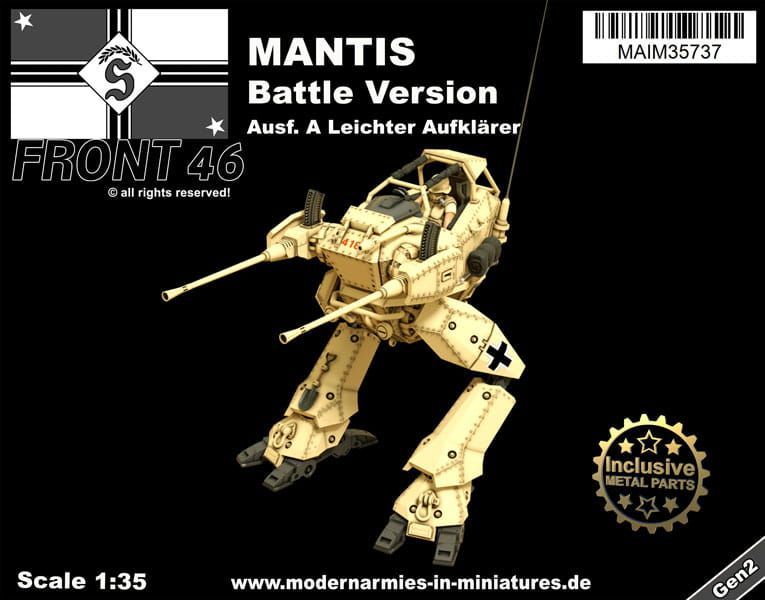 1:35 Mantis Ausf. A - leichter Aufklärer (Battle Version) -Front46-