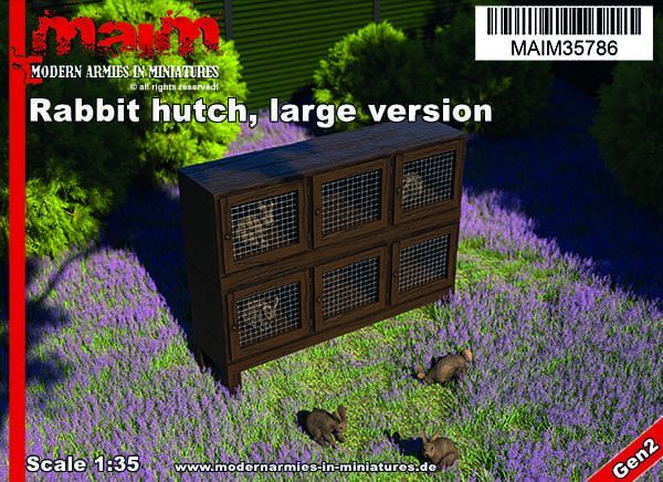 1:35 Rabbit hutch, large Version