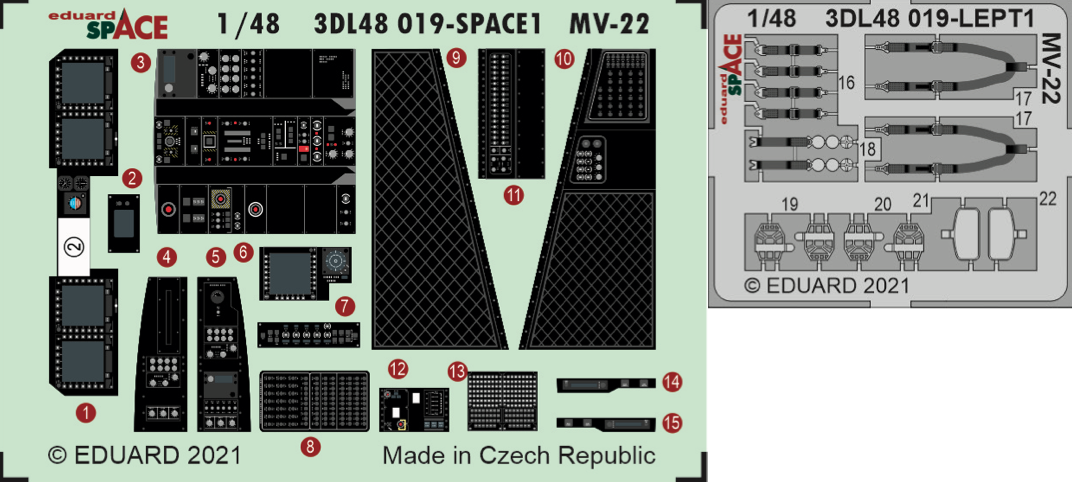 1:48 Bell-Boeing MV-22 Osprey SPACE
