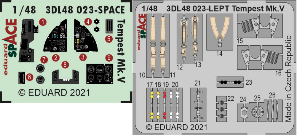 1:48 Hawker Tempest Mk.V SPACE