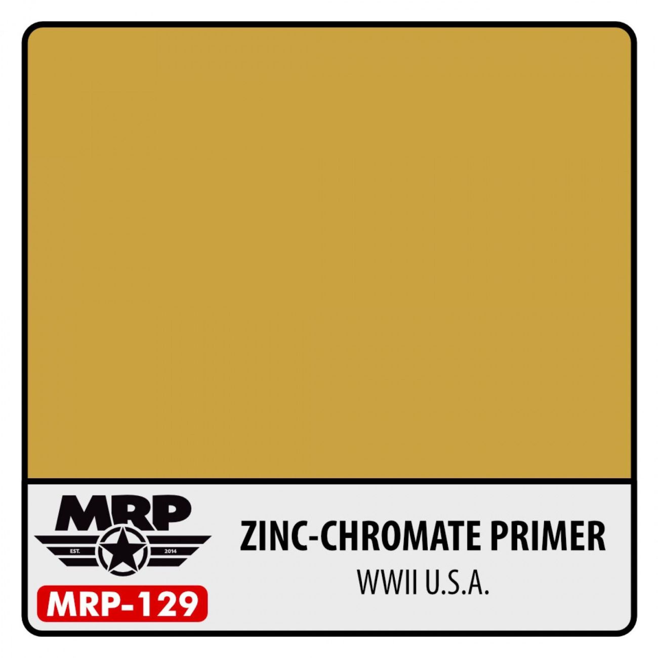 WWII US - Zinc-Chromate primer