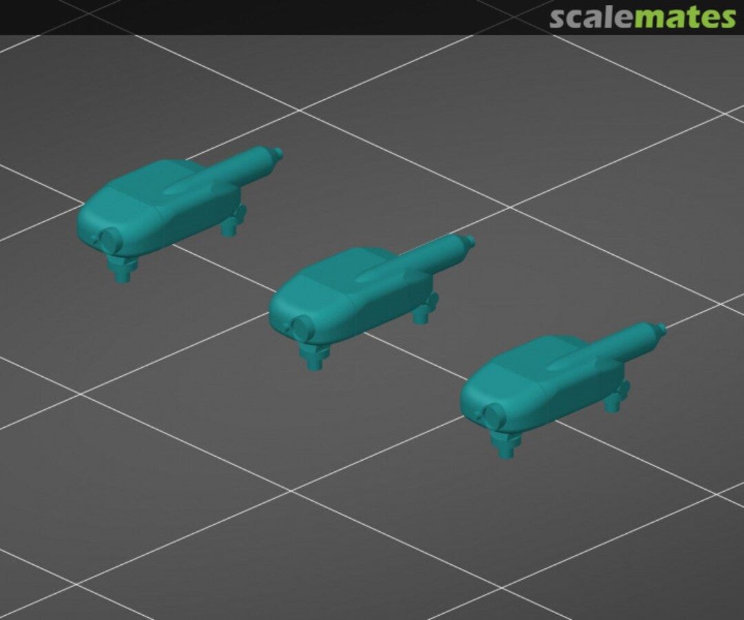 1:72 US Navy pre-war cameras