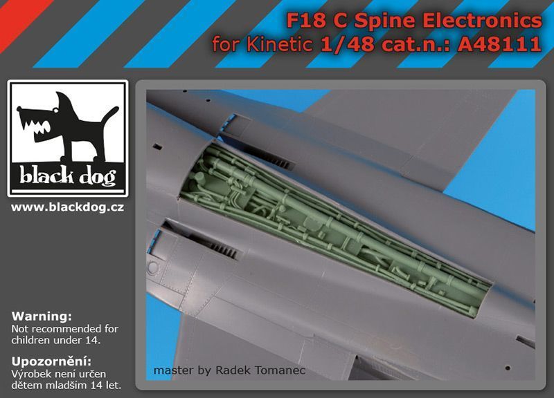 1:48 F-18 C spine electronic