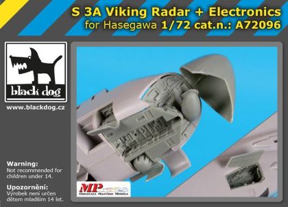 1:72 S 3 A Viking radar + electronics