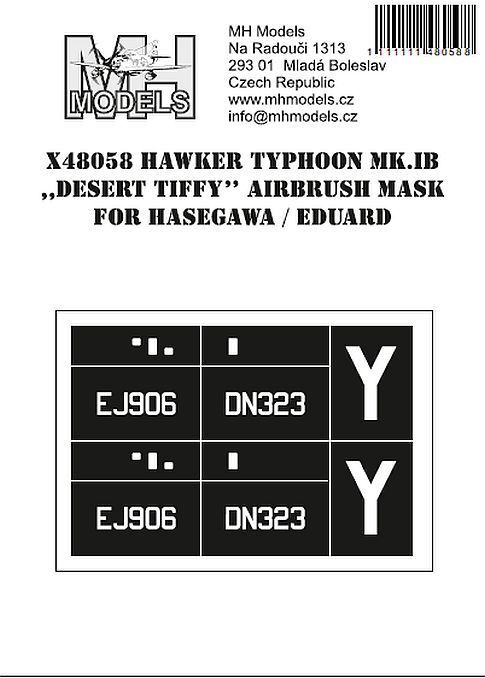 1:48 Hawker Typhoon Mk.IB ,,Desert Tiffy