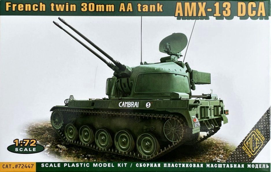 1:72 AMX-13 DCA French twin 30mm AA tank