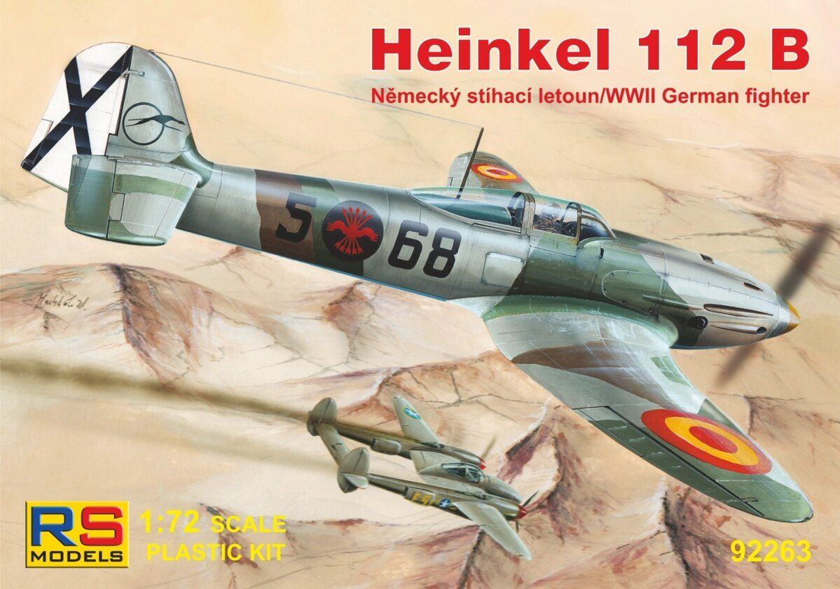 1:72 Heinkel 112 B Spanish AF