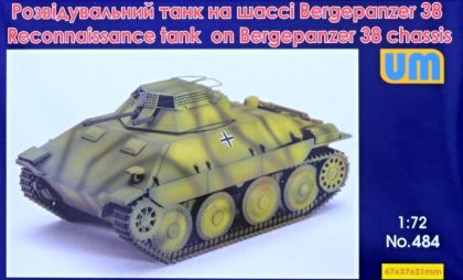 1:72 Reconnaissance tank on Bergepanzer 38 chassis