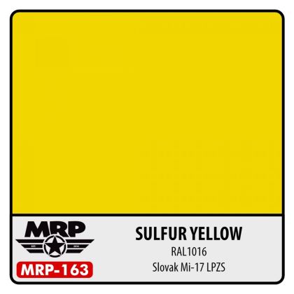 Sulfur Yellow (RAL 1016)