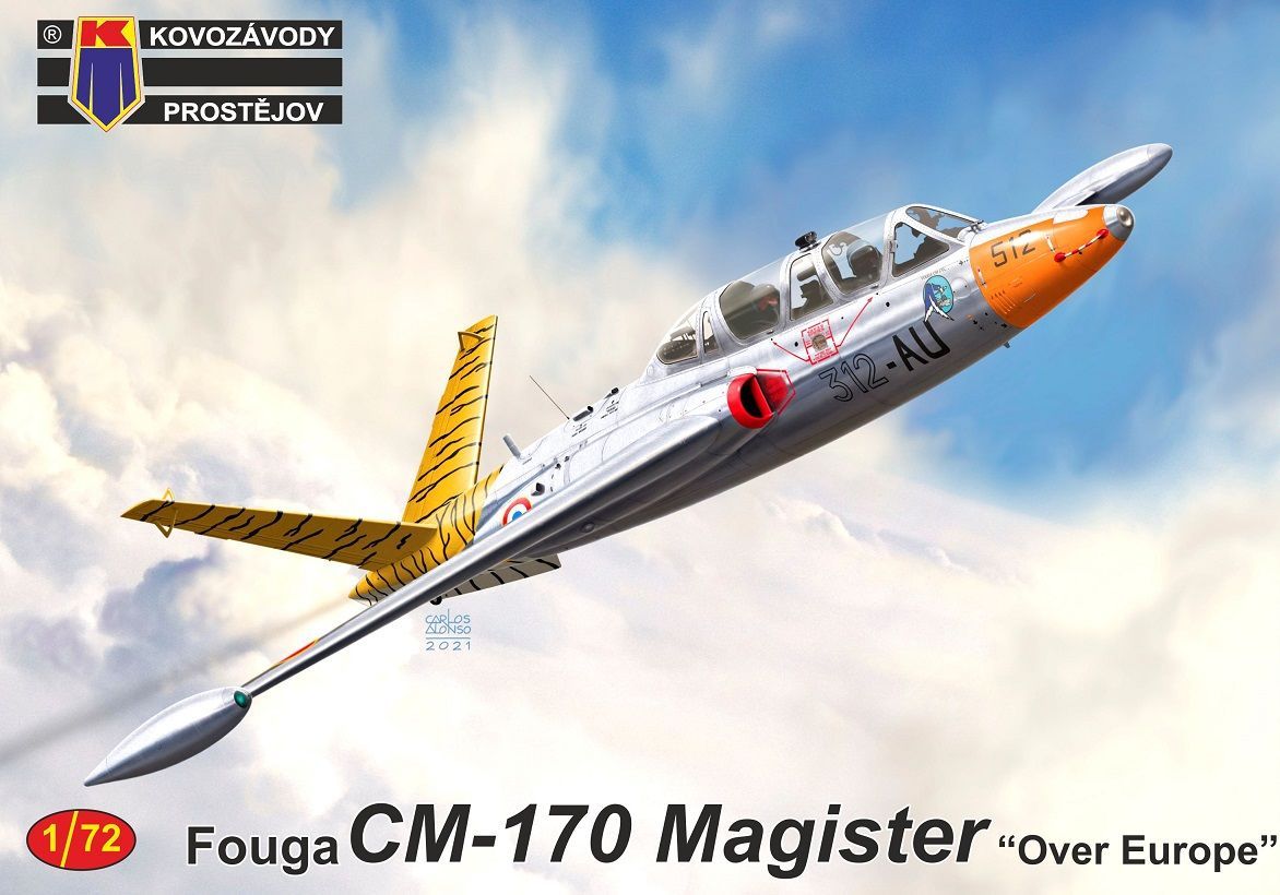 1:72 Fouga CM-170 Magister „Over Europe“