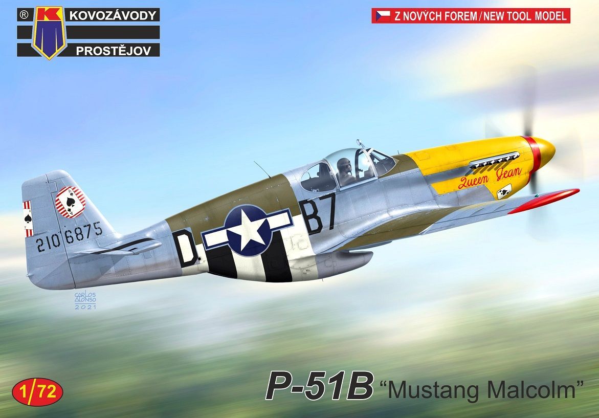 1:72 P-51B „Mustang“ Malcolm“