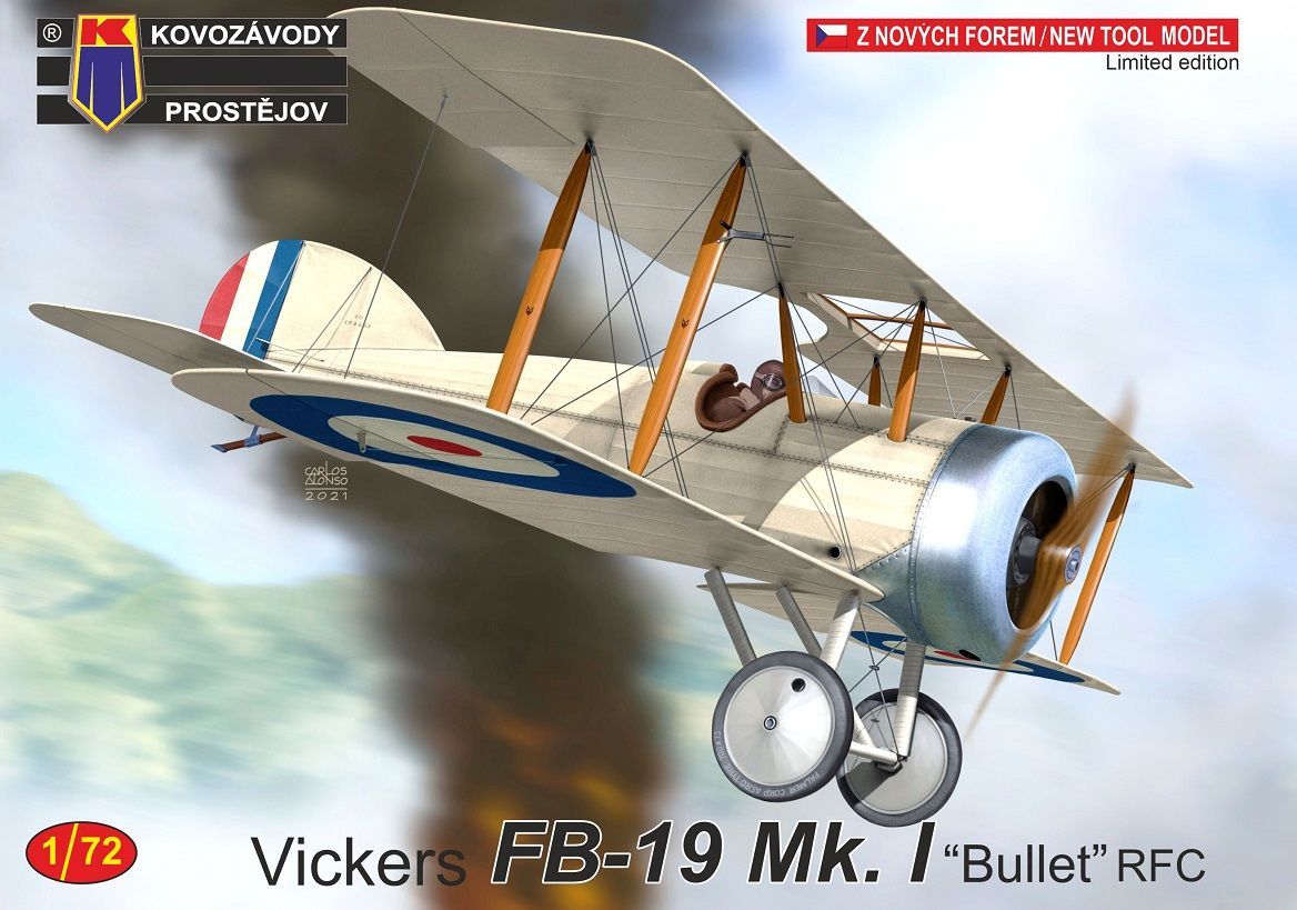 1:72 Vickers FB-19 Mk.I „Bullet“ RFC