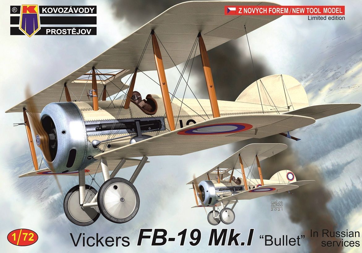 1:72 Vickers FB-19 Mk.I „Bullet“ In Russian services