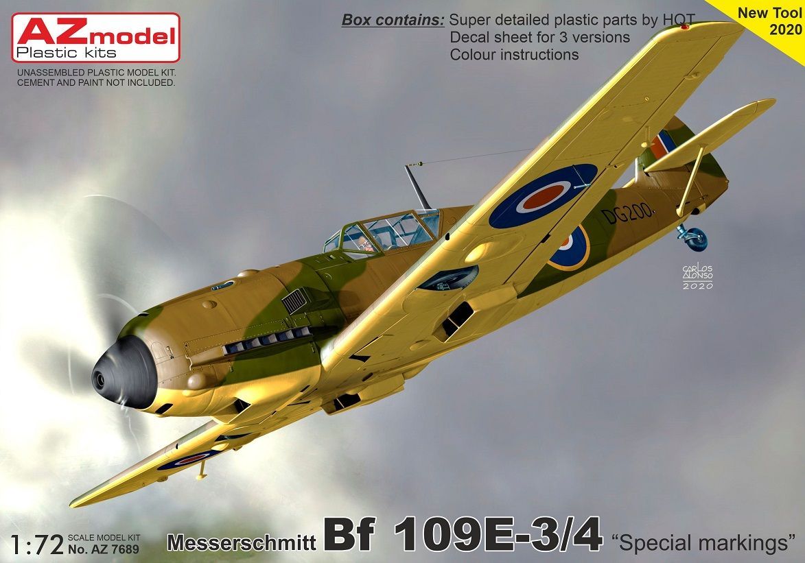 1:72 Bf 109E-3 „Special marking“