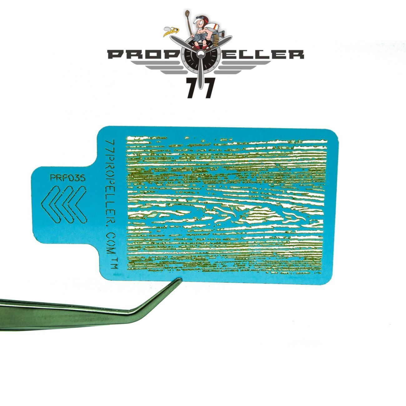 AIRBRUSH STENCILS 60 MM X 40 MM “WOOD TEXTURE” FOR SPRAYING FINE DETAILS – SCALE 1/48,1/32